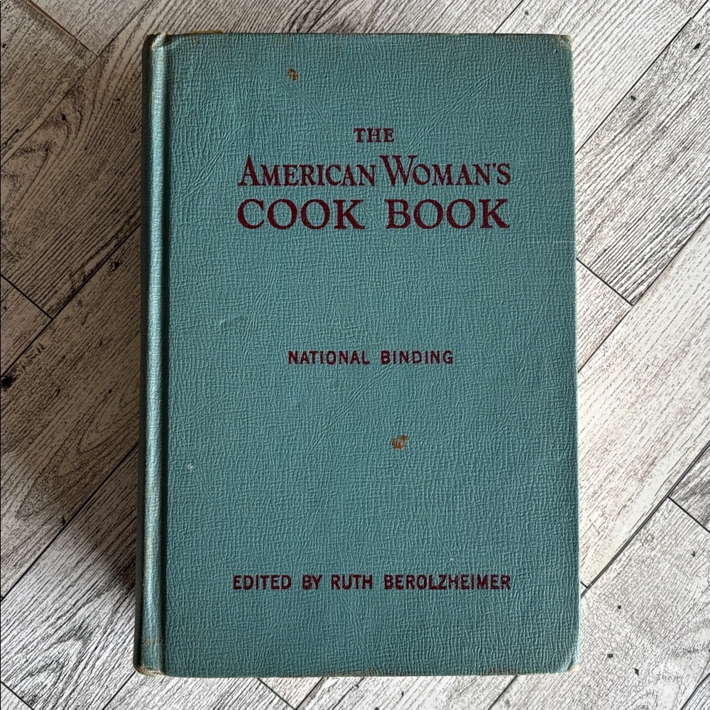 1958 Cookbook The American Woman’s‎ Cook Book Culinary Arts Institute Vintage